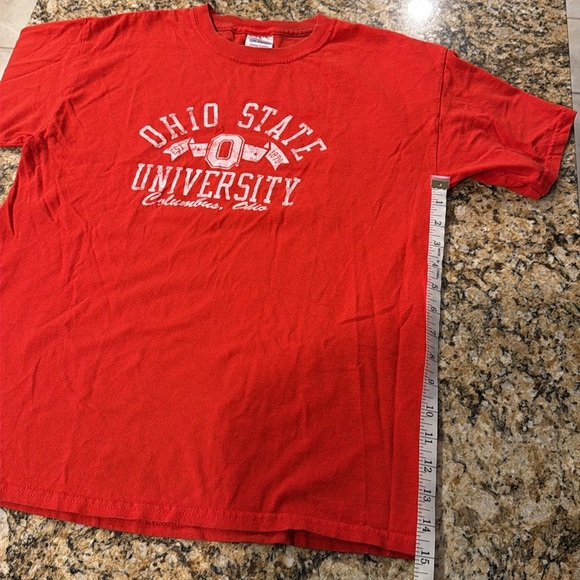 Gildan Red Ohio State University Tee - Picture 8 of 8